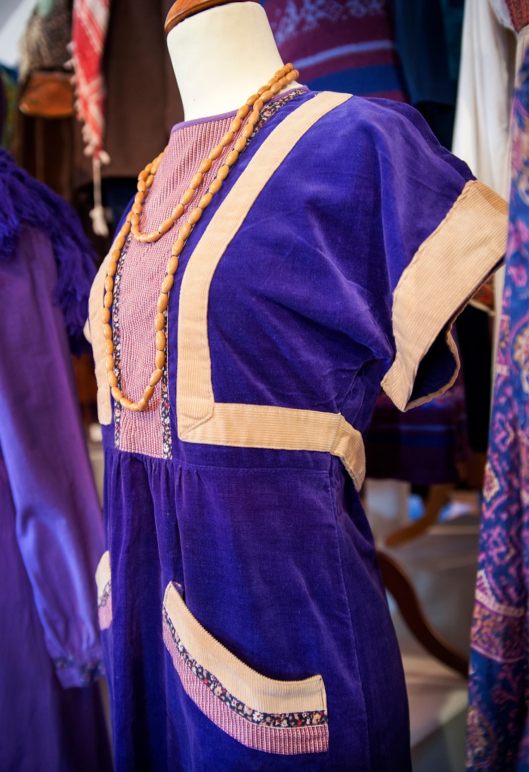 Special exhibition Young in the 70's - purple fashion